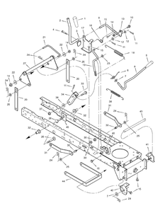 Part Location Diagram of 94826ZMA Briggs and Stratton Handle